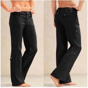 XX. Athleta Womens Low Rise Dipper Nylon Blend Cargo Hiking Pants